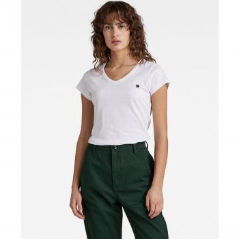 Camiseta Eyben Slim blanco de mujer G-Star con diseño gráfico en el pecho
