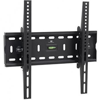 Soporte para TV Maclean MC-778, pared, inclinable, 26-55, carga máxima 45kg, VESA 400x400, color negro