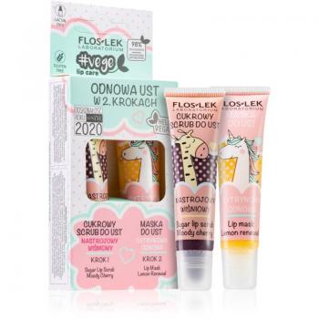 FlosLek Laboratorium Vege Lip Care Renewal Lip Set