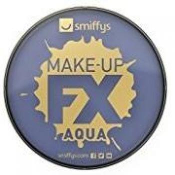 Smiffys Maquillaje FX Smiffy, Aqua Pintura Facial y de Cuerpo, Morado, 16ml, a Base de Agua