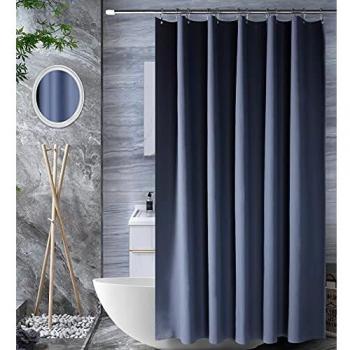 Amazon Brand - Umi Cortinas de Ducha, para baño, bañera, Impermeable, Resistente al Moho, Anti Moho e Impermeables