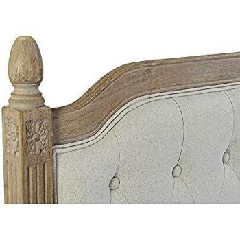 Cabecero de Cama DKD Home Decor Beige Natural Madera de Caucho 160x6x120 cm
