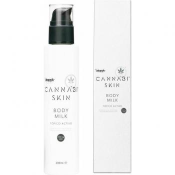 Atopyk Cannabiskin Bodymilk Hidratante con Aceite de CBD, 200 ml