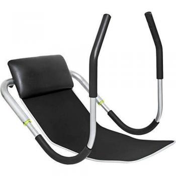 Rodillo Abdominal Gorilla Sports - Entrenador Abdominal Plegable, Antideslizante, Incluye Esterilla de Entrenamiento y Cojín para la Cabeza
