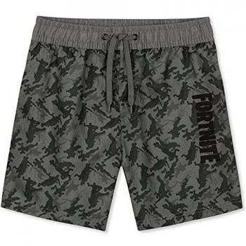Fortnite Bañador Niño, Pantalones Cortos Niño con Estampado Camuflaje, Bermudas Niño para Playa Piscina, Bañadores Niño de Secado Rapido, Regalos para Niños y Adolescentes