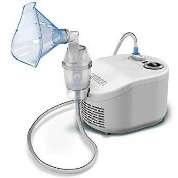 OMRON Healthcare Nebulizador Easy X101 con aerosol, trata condiciones respiratorias como el asma, la bronquitis, la alergia, la tos y los resfriados con facilidad, para adultos y niños