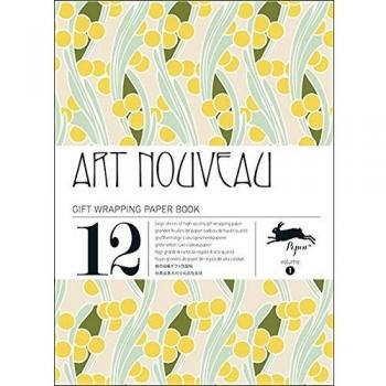 12 gift wrapping paper book Art nouveau: Volume 1: Vol. 1