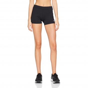 Asics Hot Pantalones Cortos, Mujer, Negro