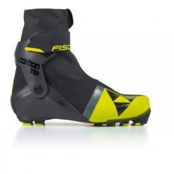 Botas de patinaje de fondo Fischer CARBONLITE SKATE, tipo: botas de esquí nórdico, características: diseño ligero y aerodinámico, construcción en carbono para mayor rigidez y soporte, sistema de cierre con