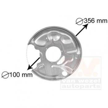 Van Wezel 3029374 protector de disco de freno