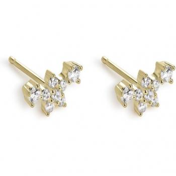 Pendientes Itemporality SEA-201-338-UU con circonitas