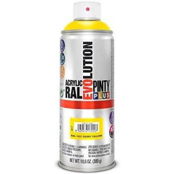 Pintyplus M123005 - Pintura spray acrilica evolution 520 cc amarillo