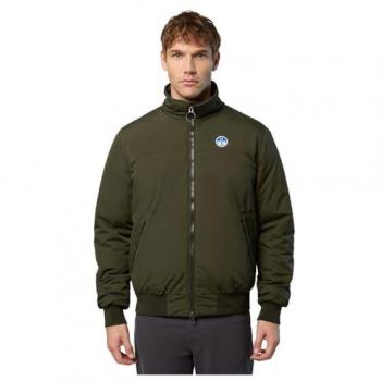 North Sails Men's Original Sailor Bomber Jacket - Recycled Polyester, Sustainable, Green
