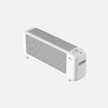 Radiador Eléctrico de Mica FABRILAMP Pinsapo Blanco 1500W con Termostato Regulable, Protección Antivuelco y Luz Indicadora - Dimensiones 29x65x16cm