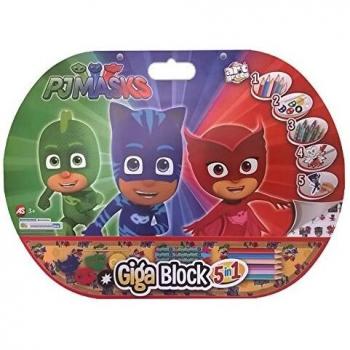PJmask- Giga Block, Multicolor