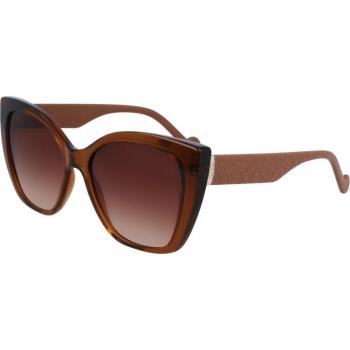 Liu Jo LJ766S 216 Women's Square Brown Sunglasses Size 56