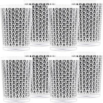 Set de 8 vasos de sidra con calaveras Scalpers Home