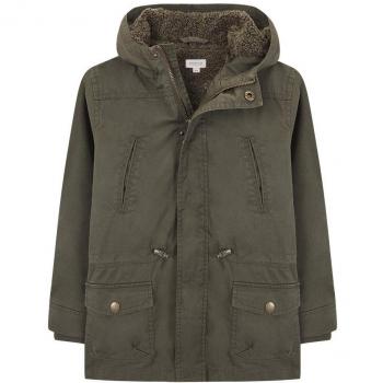 Gocco Parka, Abrigo Impermeable para Niños, Verde