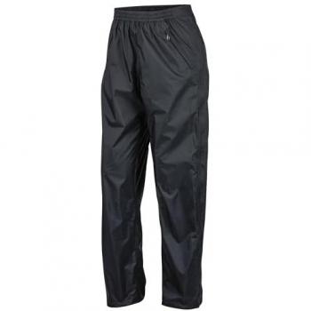 Pantalón impermeable de mujer Marmot Precip Eco con cremallera completa - Negro - XS