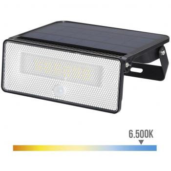 Aplique solar LED 12W 1600 lm EDM Policarbonato ABS (6500 K)