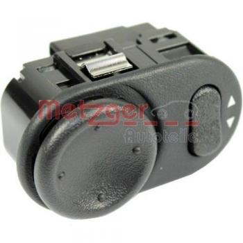 Conmutador de ajuste de espejo METZGER 0916234 para Opel Combo, Corsa y Meriva