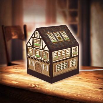 Lámpara de Casa Pintoo (r1006) - Casa de Madera, 208 Piezas
