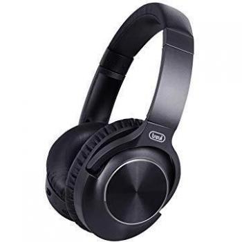 Auriculares Trevi X-DJ 13E80 ANC Inalámbricos y Alámbricos Diadema con Conector 3.5 mm, Micro-USB y Bluetooth en Color Negro