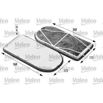 Filtro de habitáculo VALEO Air Filter 698470, tipo: Filtro de aire para el compartimento del pasajero, características: diseñado para mejorar la calidad del aire en el interior del vehículo, elimina partículas y contaminantes, fácil instalación