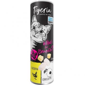 Tigeria Snacks Liofilizados para Gatos 25 g - Pollo y Tortilla