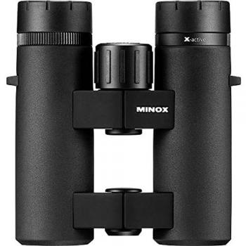 Minox 80407334 X-Active - Prismáticos (10 x 33 mm), color negro