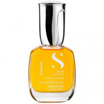 Alfaparf Milano Semi di Lino Sublime Cristalli Moisturizing Oil for Shiny and Soft Hair 15 ml