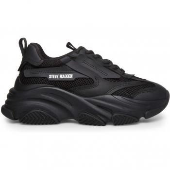 Zapatillas de deporte para mujer Steve Madden modelo Possession-E color negro tamaño 39