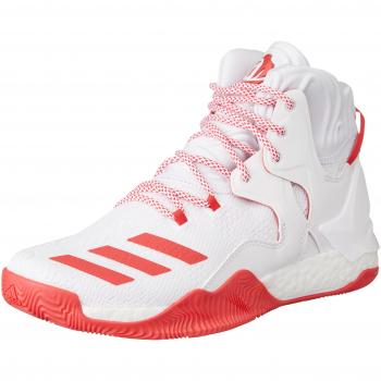 adidas D Rose 7, Zapatillas de Baloncesto para Hombre, Blanco Rojray/Ftwbla, 44 EU
