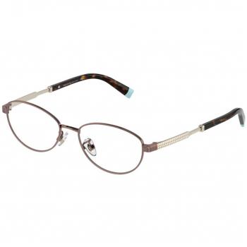 Tiffany & Co. TF1144TD Asian Fit 6046 Women’s Eyeglasses Brown Size 51 (Frame Only) - Blue Light Block Available