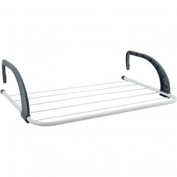 Tendedero para balcón 3m blanco y gris de la marca MSV
