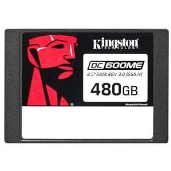 SSD Kingston 480GB 2.5 SATA III DC600ME - Uso Mixto, 3D TLC NAND, Cifrado AES 256 bits