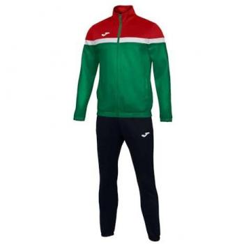 Chándal Joma Danubio Hombre Verde - Rojo