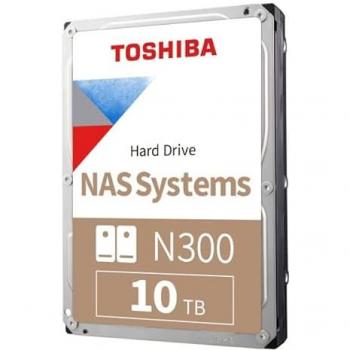 Disco Duro Interno Toshiba N300 10TB SATA 3.5 7200RPM 512MB Cache