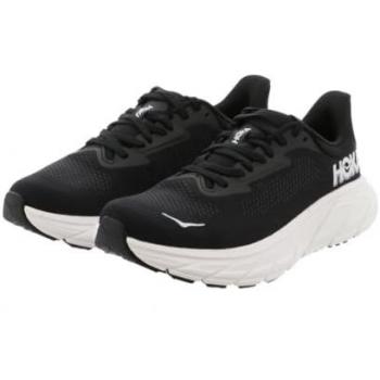 Hoka Women's Arahi 7 Road Running Shoes - Wide Size: UK 6.5, Colour: Black/White