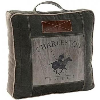 Dekodonia Puff Charleston Piel Algodón, 50 x 14 x 55 cm