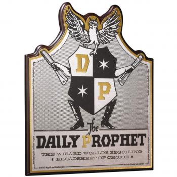 Placa de Pared El Profeta Diario Harry Potter - Noble Collection - Tamaño 36x30cm Multicolor