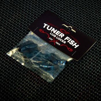 Tuner Fish Black Lug Locks 8 Pack