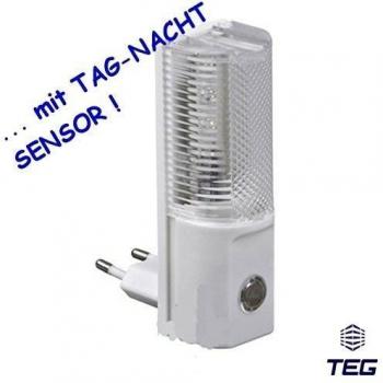 Enchufe de seguridad para niños, lámpara de pasillo, muy económica, luz nocturna para el enchufe, LED con sensor de día y noche
