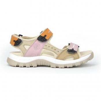 Sandalia plana de mujer Coronel Tapiocca T660 Beige Rosa Taupe 39