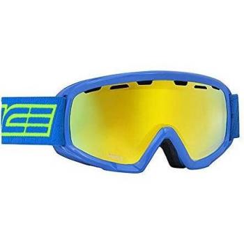 Salice 709DARWFV JR - Gafas de esquí de Doble ventilación antiniebla RW, Color Amarillo, Unisex, para niño, descripción de la Montura: Azul, única