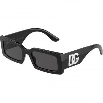 Dolce & Gabbana DG4447B 335587 Women’s Sunglasses Black Size 53