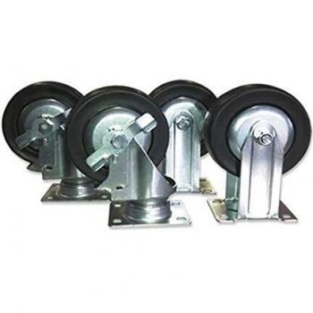 JBM 11313 Ruedas para armario, Set de 4 Piezas