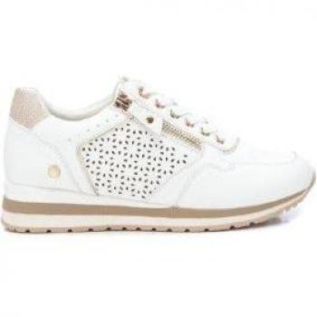Zapatilla de mujer Xti 142234 blanco con cremallera