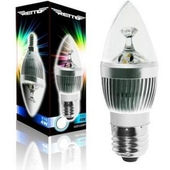 BOMBILLA LED E27 3W VELA RETTO LUZ CALIDA 220V 350LUMENS LUZ COLOR 4000K