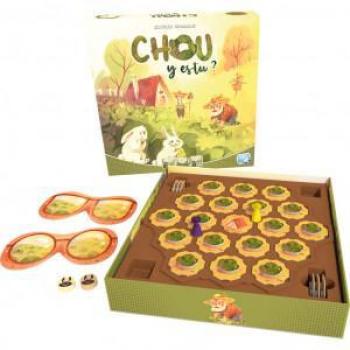 Chou, ¿estás ahí? - Juego de mesa familiar de observación y estrategia - A partir de 6 años